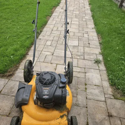 Sale Photo Thumbnail #41: Poulin lawn mower
