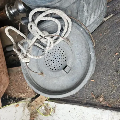Sale Photo Thumbnail #32: vtg bait pail