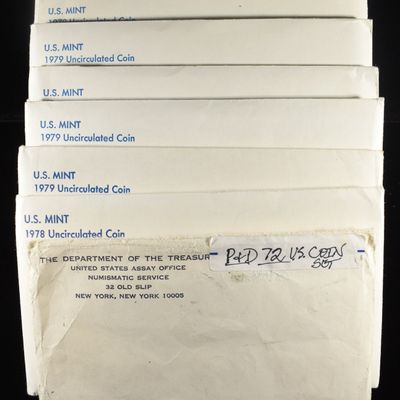 1972, 78 & (5) 79 MINT SETS