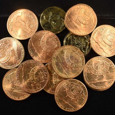 (15) TOKENS AND MEDALS