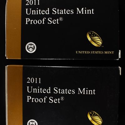 (2) 2011 PROOF SETS