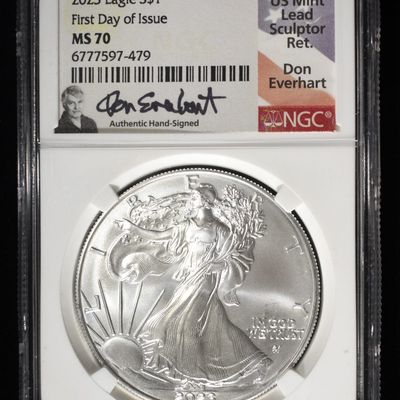 2023 AMERICAN SILVER EAGLE NGC MS70