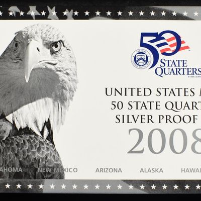 2008 QUARTER SILVER PROOF SET
