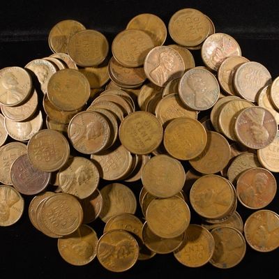 (100) "S" MINT CENTS FROM THE 1930'S