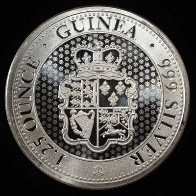 2021 GUINEA 1.25 OZ .999 SILVER ROUND