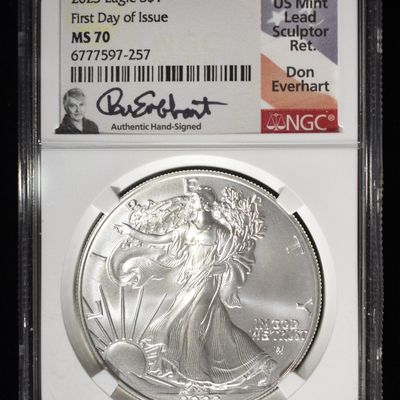 2023 AMERICAN SILVER EAGLE NGC MS70