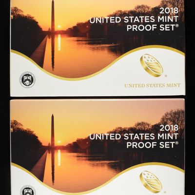 (2) 2018 PROOF SETS