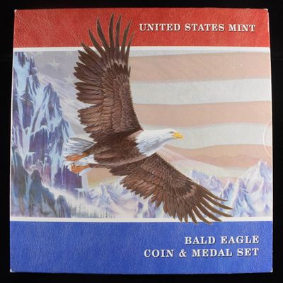 2008 BALD EAGLE COIN & MEDAL SET