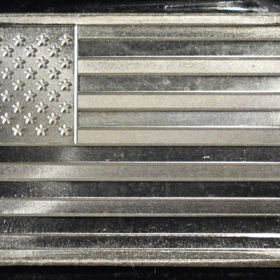 FLAG 1 OZ .999 SILVER BAR