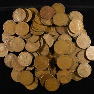 (78) D & S MINT CENTS FROM THE TEENS