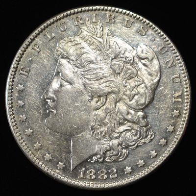 1882 MORGAN DOLLAR AU/BU