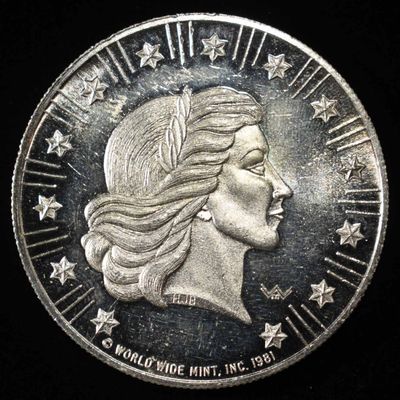 WORLD WIDE MINT 1 OZ .999 SILVER ROUND