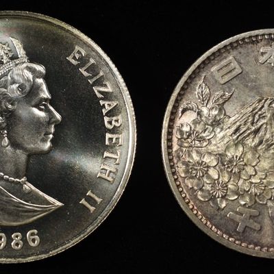 MIXED FOREIGN 92.5% SILVER COIN LOT ASW 1.44