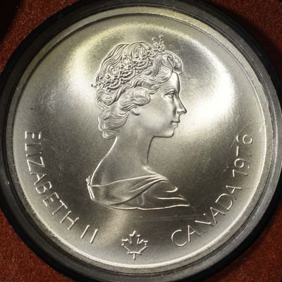 1976 $10 CANADIAN 92.5% SILVER