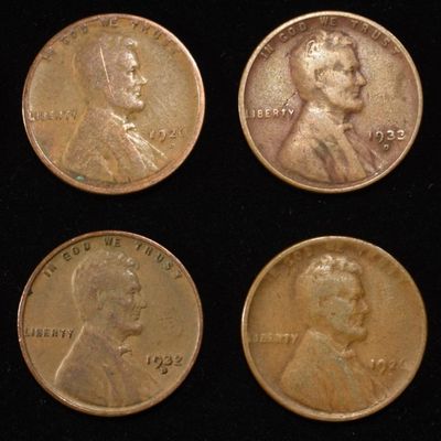 8 NICE EARLY SEMIKEY WHEAT CENTS