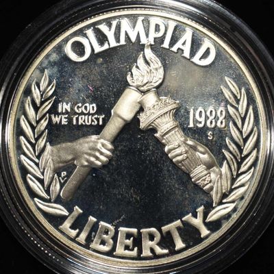 1988-S $1 OLYMPIC COMMEM PROOF