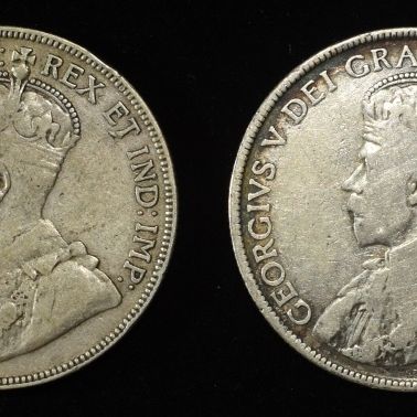 (4) 50C CANADIAN 92.5% SILVER