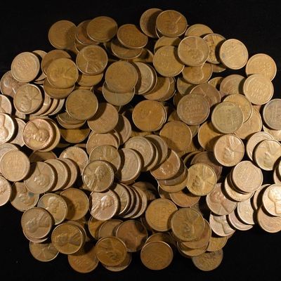 200 "S" MINT WHEAT CENTS