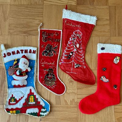 Vintage Christmas stockings