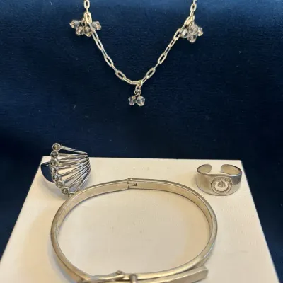 Mexico Sterling Bracelet, Irish Claddagh Ring And More