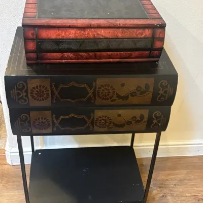 Accent Table and Decorative Box