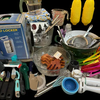 Kitchen Tools & Vintage Food Locker
