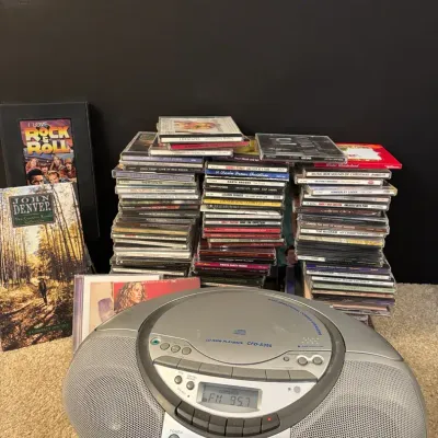 CD's And Sony CFD-5350 Player