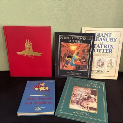 Walt Disney, Charles Dickens And Beatrix Potter Children’s Books