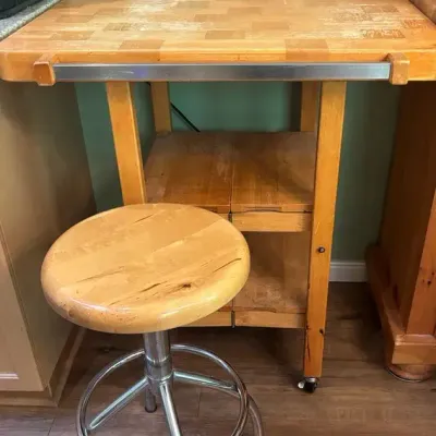 Oasis Island Foldable Butcher’s Block/Prep Table