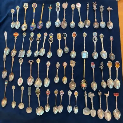 Collector Souvenir Spoons 