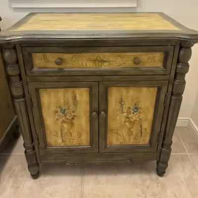 Stein World Decorative Instincts Painted Cabinet