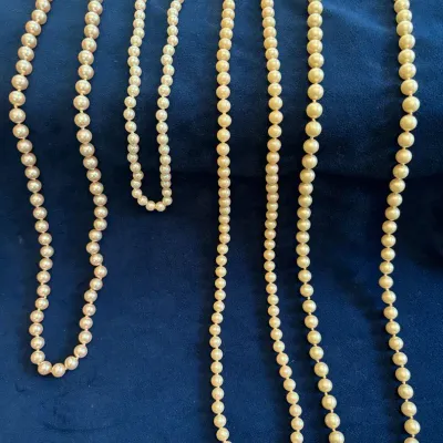 Faux Pearl Necklaces