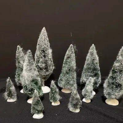 Dept 56 Frosted Trees