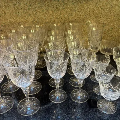 Galway Crystal Wine Glasses