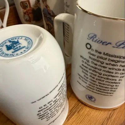 Norman Rockwell Seafarers Collection Tankard Mugs 