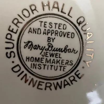 Hall Superior Quality Autumn Leaf Dinnerware Set 