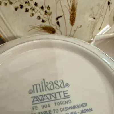 Mikasa Avante Torino Pattern Dinnerware Set 