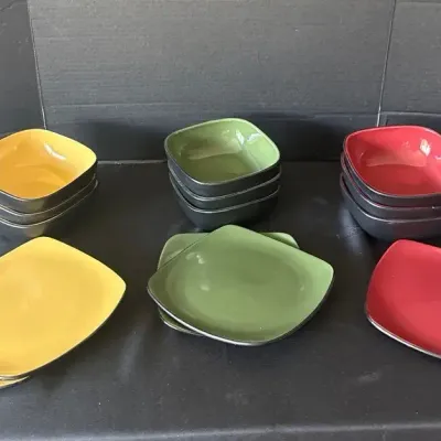 Vintage Corelle Hearthstone Plates and Bowls