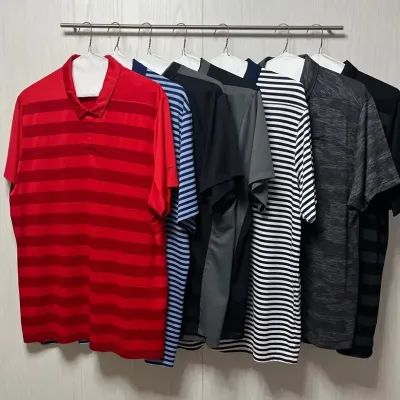 Nike Golf Dri Fit Polo Shirts XXL Lot of 7