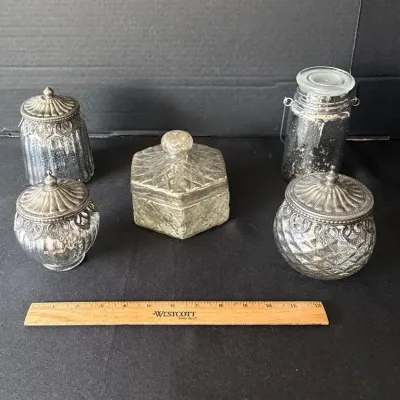 Mercury Glass Decor 