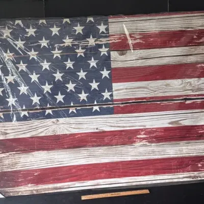 American Flag Canvas