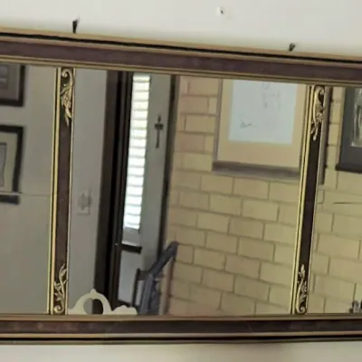 Sale Photo Thumbnail #16: Framed Vintage Mirror - approx. size 1 Ft X 3 Ft, $120 OBO