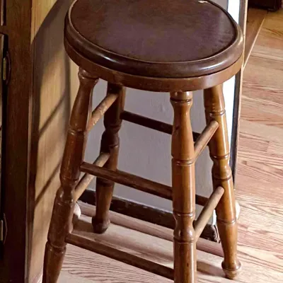 Sale Photo Thumbnail #18: Small Stool - fair condition, $40 OBO