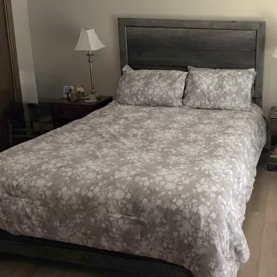 Sale Photo Thumbnail #12: Queen Mattress, Head/Foot/Side Boards, 1-year old, excellent condition, $500 OBO