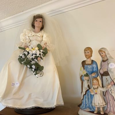 Sale Photo Thumbnail #71: Princess Diana wedding doll. Includes original box. 
