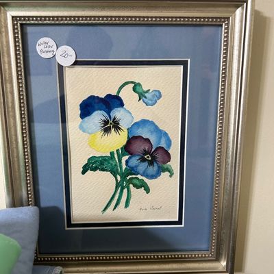 Sale Photo Thumbnail #226: Original watercolor painting. 