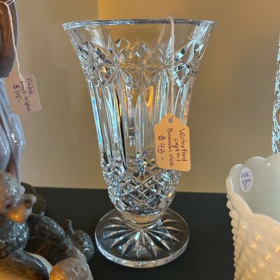 Sale Photo Thumbnail #13: Waterford Crystal vase. 