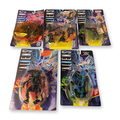 5pc Kenner Aliens Series Plastic Action Figurine Collection
