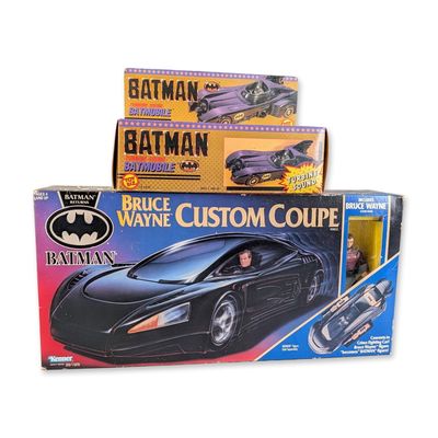 Kenner and Toy Biz Batman Returns and Batman Boxed Vehicles