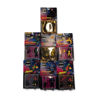 7pc Kenner Batman Returns Action Figures